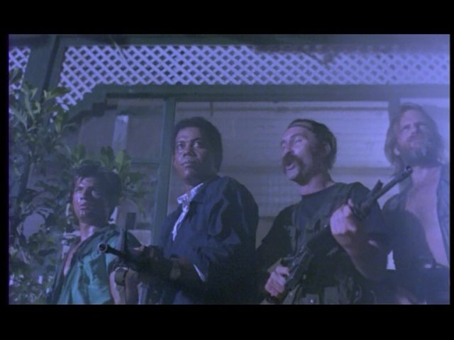 Screenshot from ''Zombie Flesh Eaters 3'' (1989)