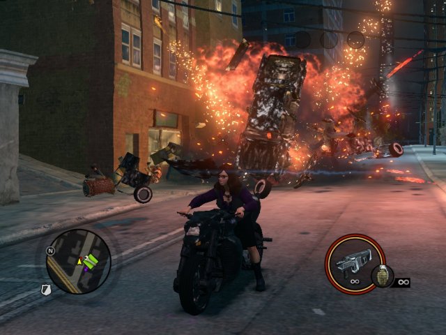 Example screenshot from ''Saints Row - The Third'' (2011)