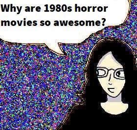 2022 Artwork 1980s horror movies rule article title sketch